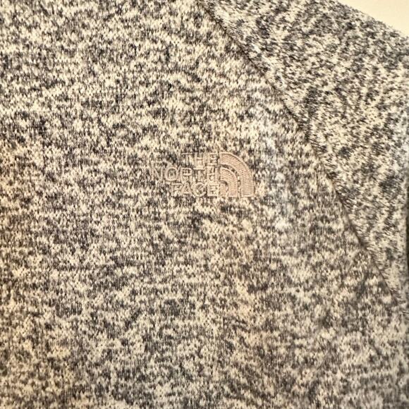 The North Face Women's Fleece Jacket sz S Grey Full Zip Jacket - Picture 2 of 8